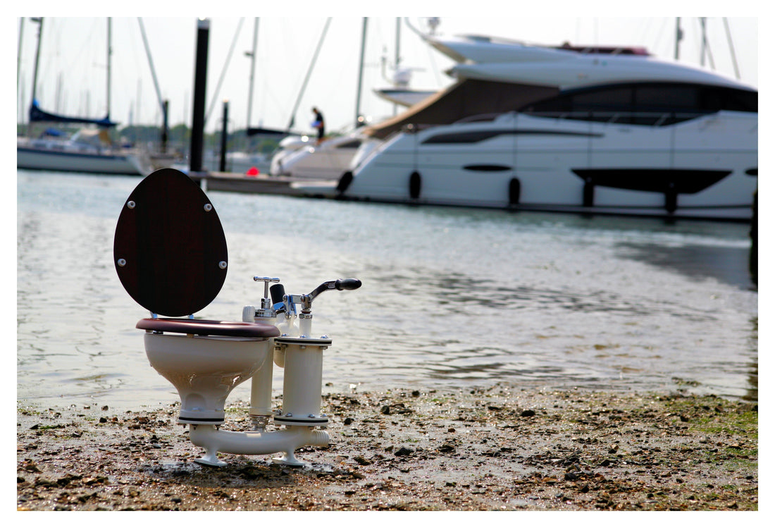 Sitting and Installing your Marine Toilet