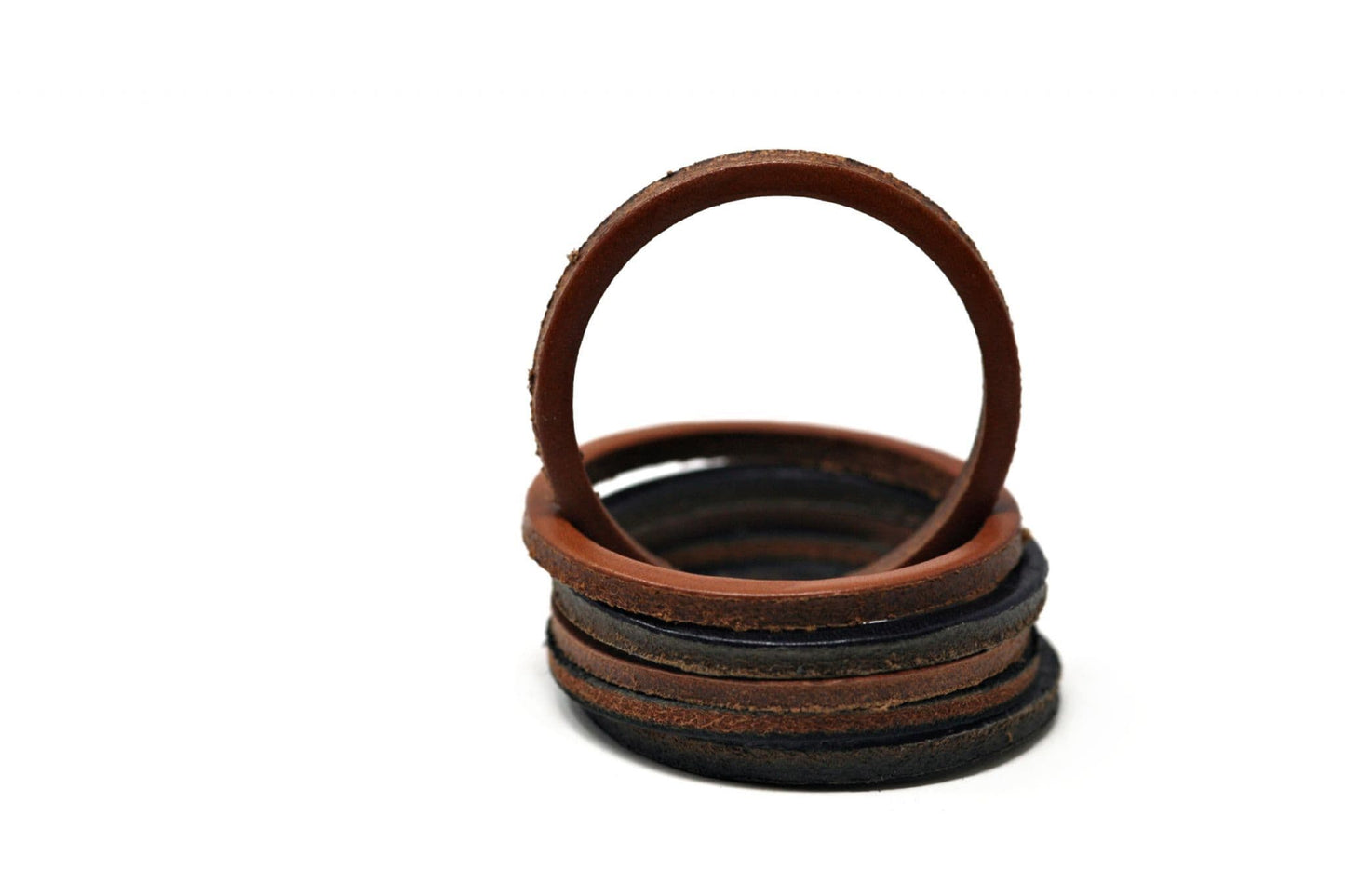 Leather Washer 2"