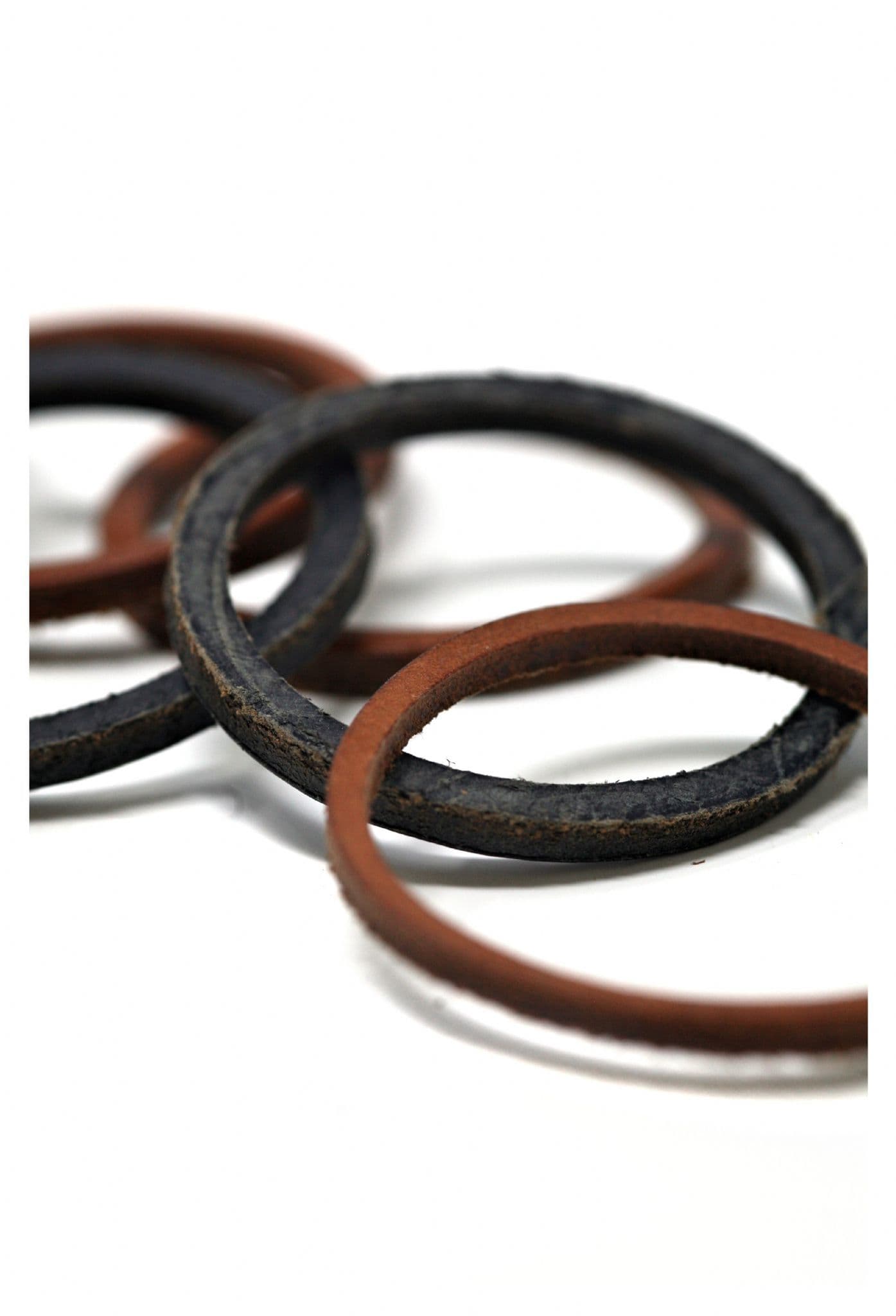 Leather Washer 2"