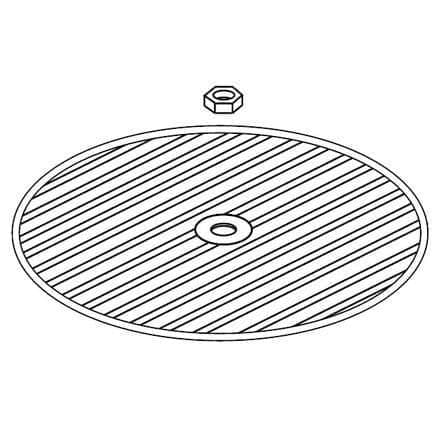 Lower charcoal Grill