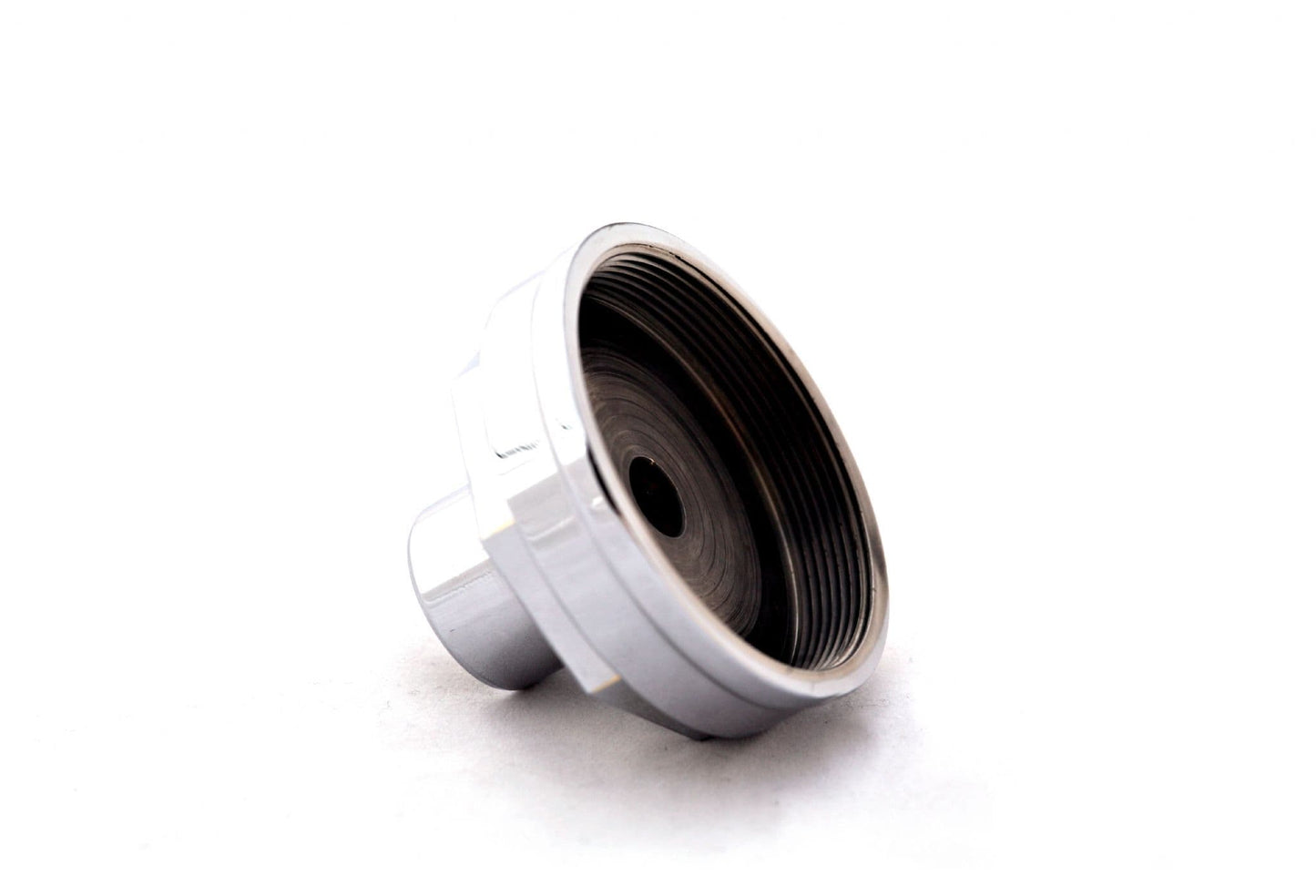 Octagon Pump Top Chrome