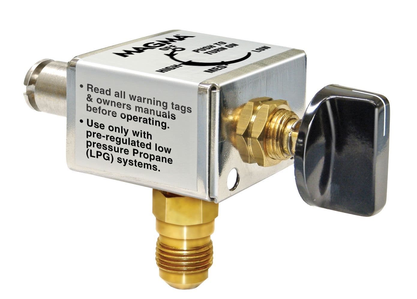 Regulator for use with onboard gas