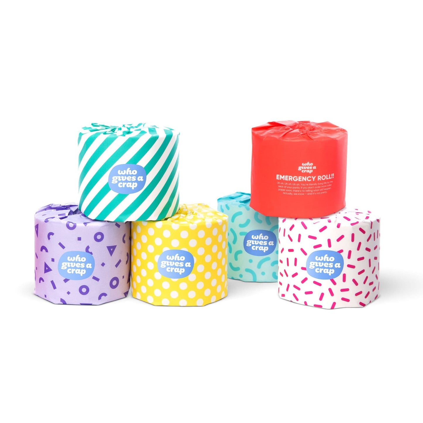 Who Gives a Crap 100% Recycled Toilet Paper (Single)