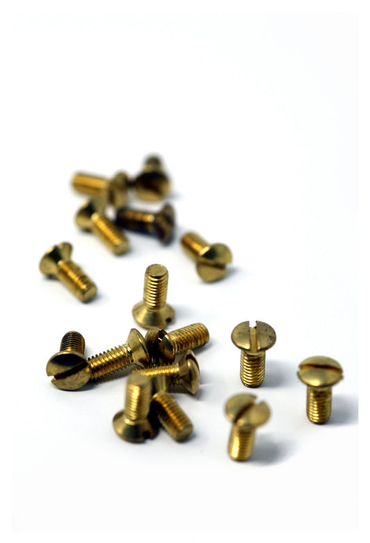 Screw 5mm x 12mm Brass